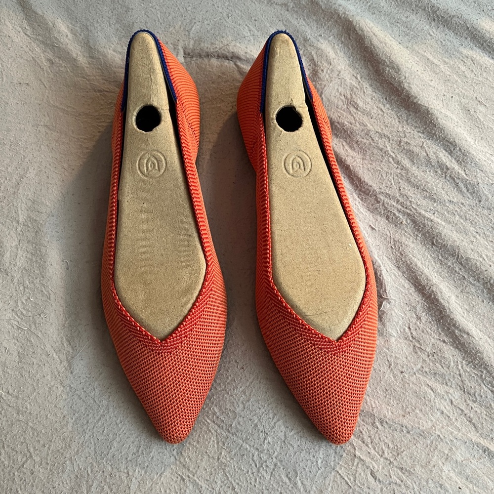 Euc Size 7 Rothy’s Persimmon Point - image 1